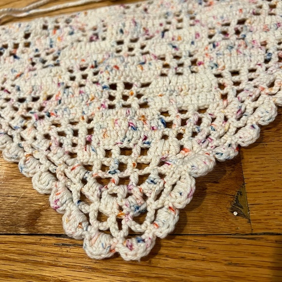 Misha and puff merino wool knit confetti kerchief - Picture 6 of 7